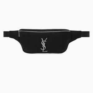 Yves Saint Laurent Elegant Black Belt Bag